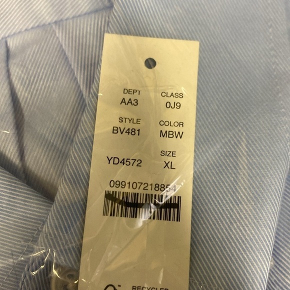 J Crew Bowery wrinkle-free dress shirt with point collar BV481 - Picture 5 of 6